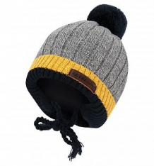 Купить шапка artel, цвет: серый/желтый ( id 9709623 )