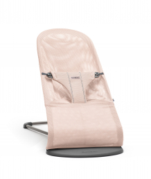 Купить кресло-шезлонг babybjörn bliss mesh, цвет: розовый babybjorn 996892379