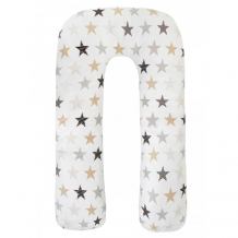Купить amarobaby подушка для беременных u-образная звезды пэчворк 340х35 см 