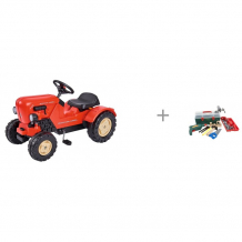 Купить big педальный трактор porsche и orion toys набор инструментов маленький столяр 