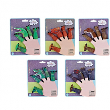Купить пальчиковый театр finger puppets "динозавры", 5 шт ( id 13335684 )