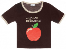 Купить ехидна футболка детская яблоко от яблони 