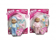 Купить junfa кукла micro baby пупс в костюмчике с аксессуарами 15 см 2805a