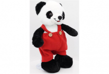 Купить мягкая игрушка unaky soft toy панда бро с шариками в красном флисовом комбинезоне 33 см 0796231-21