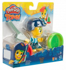 Купить набор для лепки из пластилина play-doh игровой город. фигурки police boy ( id 3601974 )