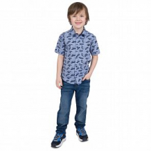 Купить рубашка leader kids, цвет: серый/голубой ( id 11457238 )