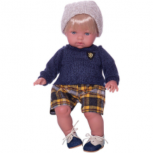 Купить кукла-пупс vestida de azul тонино - городской модник в шапочке, 42 см ( id 8646689 )