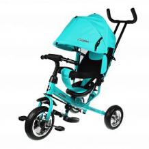Купить трехколесный велосипед moby kids start 10x8 eva, цвет: бирюзовый ( id 12615706 )
