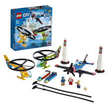 Купить lego city 60260 конструктор лего город airport воздушная гонка