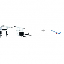 Купить лидер турник настенный 3 в 1 и набор нордпласт юный хоккеист 