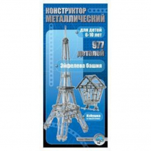 Купить конструктор десятое королевство металлический эйфелевая башня (977 деталей) 00863дк