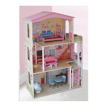 Купить домик для кукол lanaland "милан", мебель в комплекте ( id 9552756 )