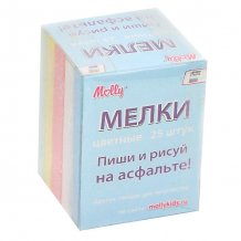 Купить мел асфальтовый molly, 5 цветов ( id 15509223 )