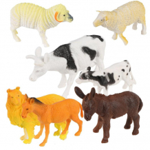 Купить наша игрушка набор фигурок домашние животные farm animal 7 шт. a172
