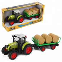 Купить drift трактор с прицепом для сена farmland 1:16 82214