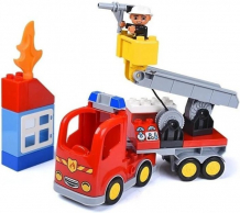 Купить конструктор gorock пожарная машина (30 деталей) 1010