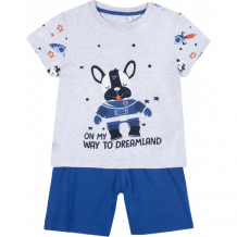 Купить chicco пижама для мальчиков (футболка, шорты) собака 9035393