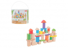 Купить деревянная игрушка развитика набор для конструирования деревянный городок r-ef2001