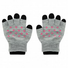Купить перчатки yo!, цвет: серый ( id 12044680 )