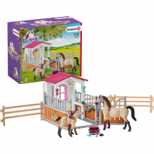 Купить игровой набор schleich "стойло с арабской лошадью и жеребенком" ( id 6671886 )