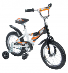 Купить двухколесный велосипед leader kids g14bd622, цвет: белый/черный ( id 5071609 )