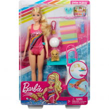 Купить игровой набор barbie чемпион по плаванию ( id 14080900 )