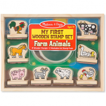 Набор штампов Melissa & Doug "Творчество", Животные с фермы ( ID 11154204 )