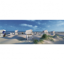 Купить пазл панорамный «пляжные корзинки на зюлте» 1000 шт ( id 7377033 )
