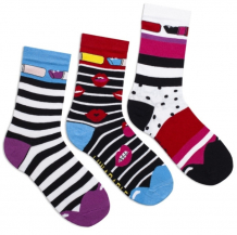 Купить lunarable комплект женских носков с принтом 074 3 пары kcrp074_35-39