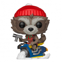 Купить funko 43334f фигурка funko pop! bobble: marvel: holiday: rocket 43334