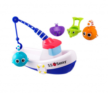 Купить развивающая игрушка sassy рыболовная лодка 10072ep