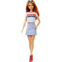 Купить кукла barbie "игра с модой" радужный восторг ( id 11688840 )