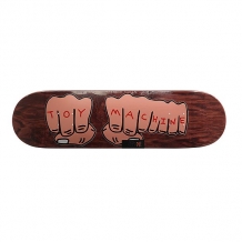 Купить дека для скейтборда для скейтборда toy machine fists x-large burgundy 32 x 8.5 (21.6 см) бордовый,розовый ( id 1159065 )