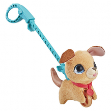 Купить мягкая игрушка furreal friends "маленький питомец на поводке" бежевая собака ( id 11162224 )