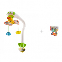 Купить мобиль happy baby музыкальный с проектором и развивающая игрушка infantino спиралька 