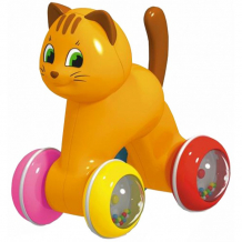 Купить развивающая игрушка стеллар покатушка котик 01931