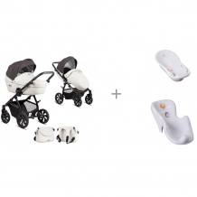 Купить коляска tutis aero reflective 2 в 1 с ванной и креслом в ванну tega baby лесная сказка 