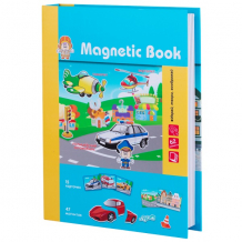 Купить magnetic book tav032 развивающая игра &quot;веселый транспорт&quot;