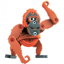 Купить мягкий 3d конструктор bebelot орангутанг, 56 деталей ( id 16188520 )