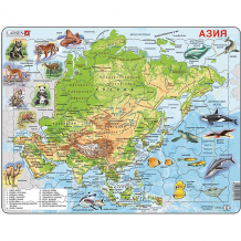Купить пазл larsen "животные азии", на русском языке ( id 11077148 )