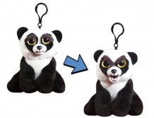 Купить feisty pets панда с карабином 11 см fp005m