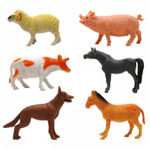 Купить zooграфия игровой набор домашние животные с картой обитания 6 шт. 200661823 200661823