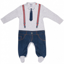 Купить viva baby комбинезон с джинсами и галстуком м8001-5