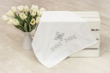Купить крестильное полотенце alivia kids 70 х 130 см, цвет: белый ( id 9532509 )