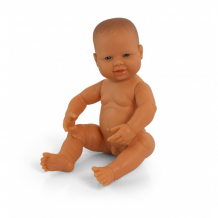 Купить miniland кукла мальчик европеец 40 см 31001