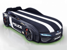 Купить подростковая кровать royal mebel машина berton big полиция 200