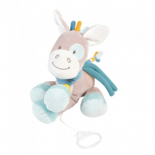 Купить мягкая игрушка nattou musical soft toy tim & tiloo лошадка музыкальная 26 см 498050