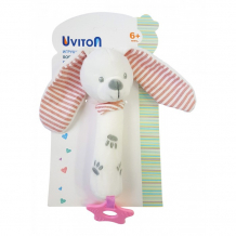 Купить развивающая игрушка uviton пищалка baby bunny 0202