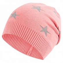 Купить шапка stella's kids звезды, цвет: коралловый ( id 12494950 )
