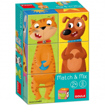 Купить развивающая игрушка goula игровой набор животные 53468